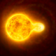 Imagen para el artículo titulado Descubren una estrella 1.300 veces más grande que el Sol